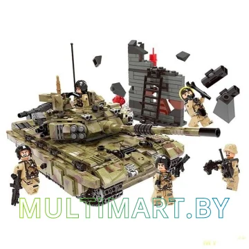 Конструктор XingBao XB-06015 Военный танк Тигр картинка 4